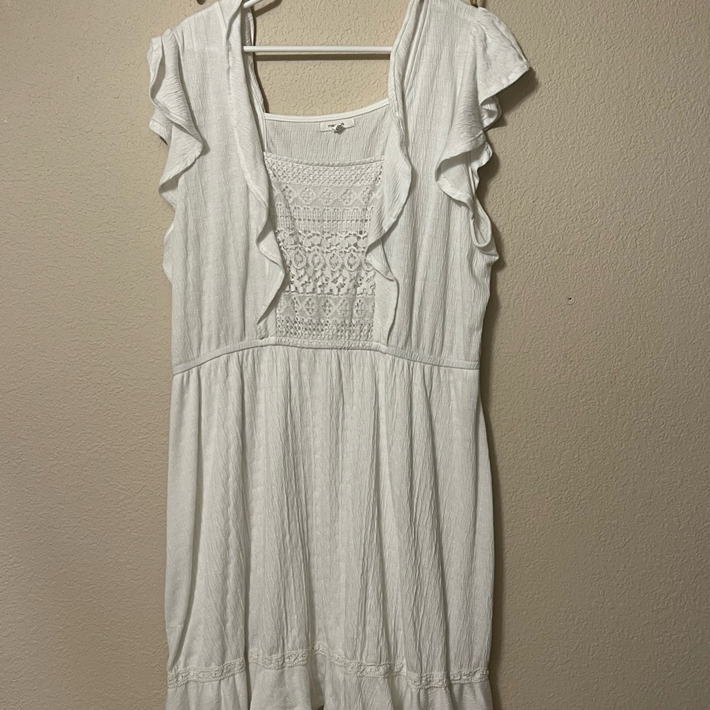 Maurice’s White Dress 2X